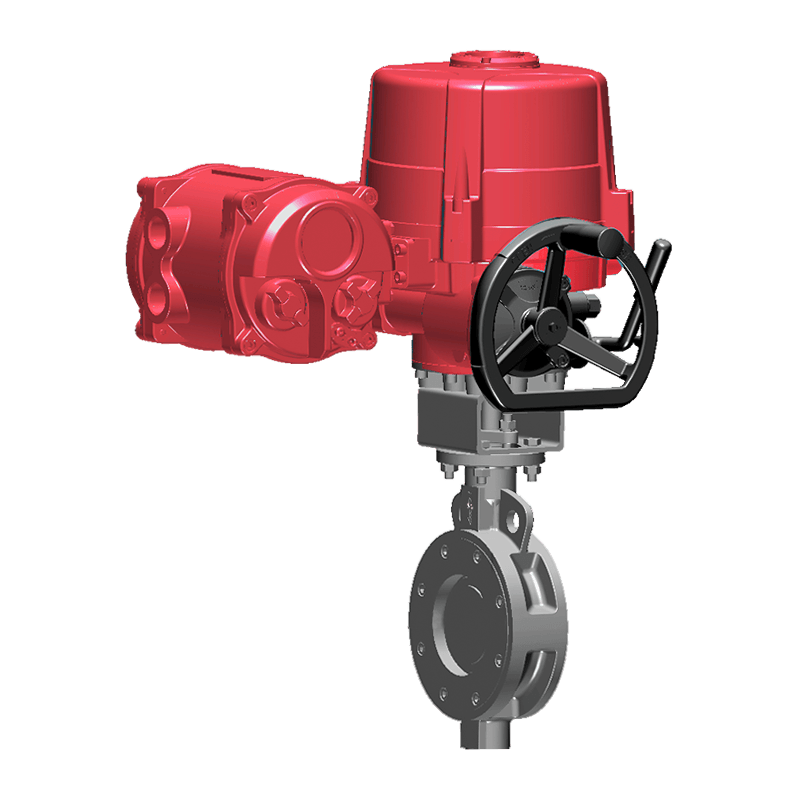 電動トリプルオフセットバタフライバルブ