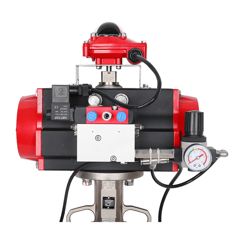 空気圧膨張バタフライバルブ