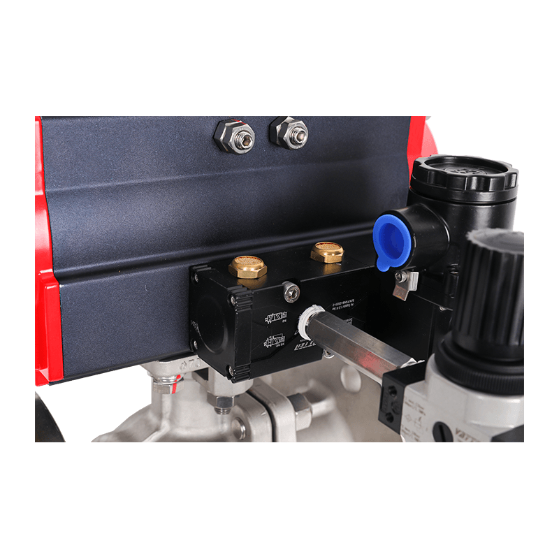 空気圧防爆フランジ型ボールバルブ