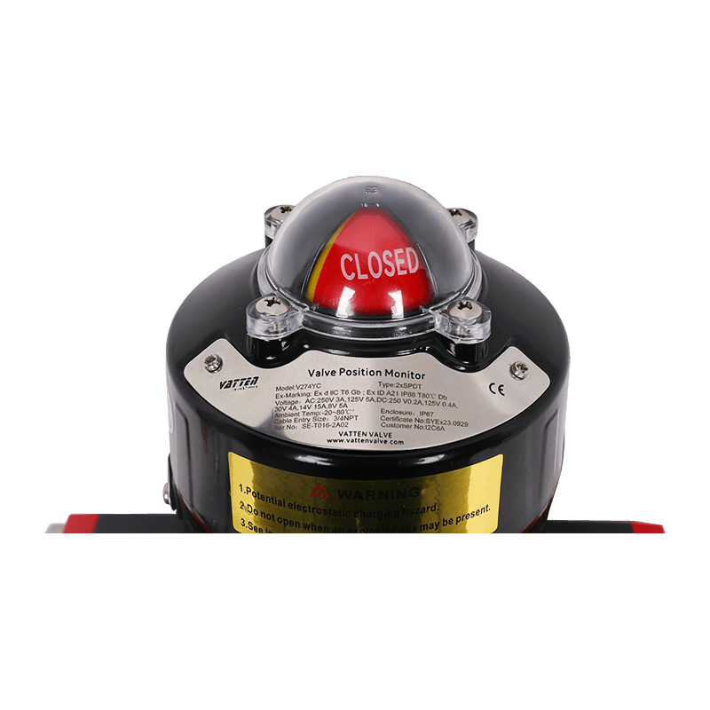 空気圧防爆フランジ型ボールバルブ