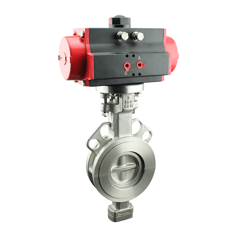 空気圧ハードシール バタフライ バルブ